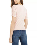 American Rag Juniors Ruched-Sleeve Rib-Knit Velvet Top by Vanessa Jane