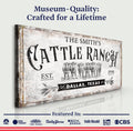 Branded Cattle Ranch Sign VI by Tailored Canvases