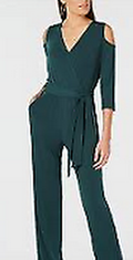 Ny Collection Plus & Petite Size Cutout Wide-Leg Jumpsuit, Size 2XP by Vanessa Jane