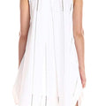 Calvin Klein Womens Shirt Cotton Eyelet Button Front Trapeze Dress, size 12 by Vanessa Jane