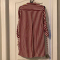 Bar III Womens Striped Tunic Blouse, Size Small by Vanessa Jane