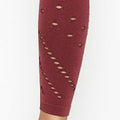 Victorias Secret Sport Seamless High Rise Red Currant Tights, Size XS by Vanessa Jane