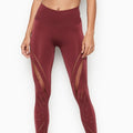 Victorias Secret Sport Seamless High Rise Red Currant Tights, Size XS by Vanessa Jane