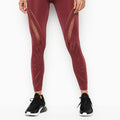 Victorias Secret Sport Seamless High Rise Red Currant Tights, Size XS by Vanessa Jane