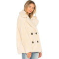Free People Kate Faux Fur Coat, Size Large by Vanessa Jane