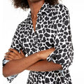 Inc Animal-Print Maxi Shirtdress, Size 8 by Vanessa Jane