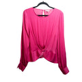 Bar III Twist-Front Blouse by Vanessa Jane