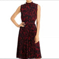 Nanette Lepore Sleeveless Pleated MIDI Dress by Vanessa Jane