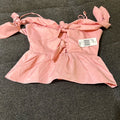 Fore Knot Trim Cutout Top, Size Small by Vanessa Jane