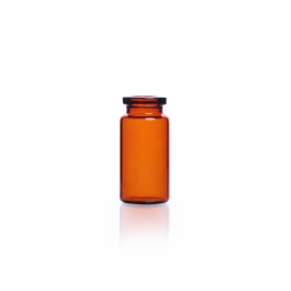 10 mL Amber Glass Vials (Pack of 100) by Pasteur Pharmacy