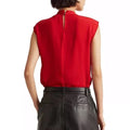 Lauren Ralph Lauren Georgette Short Sleeve Blouse by Vanessa Jane