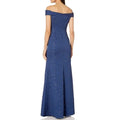 Adrianna Papell Womens Metallic Jacquard Gown by Vanessa Jane