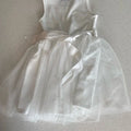 lilt Little Girls Embroidered Dot Mesh Dress, Ivory Size 4 by Vanessa Jane