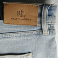 Lauren Ralph Lauren High Rise Frayed Hem Denim Shorts, Size 8 by Vanessa Jane