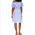 Michael Michael Kors Cotton Spring Bud Off-the-Shoulder Dress, Size Medium by Vanessa Jane