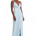 Aidan by Aidan Mattox Pleated Gown, Size 8 by Vanessa Jane