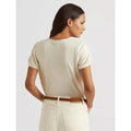 Lauren Ralph Lauren Foil-Print Jersey T-Shirt by Vanessa Jane
