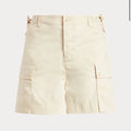 Lauren Ralph Lauren Ladies Twill Cargo Shorts Winter Cream, Size 10 by Vanessa Jane