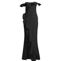 Likely Womens Miller Ruffled Off the Shoulder Formal Dress by Vanessa Jane