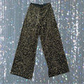French Connection Aida Sequined Wide-Leg Pants by Vanessa Jane