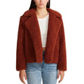 BB Dakota by Steve Madden Womens Teddy as She Goes Faux Fur Teddy Coat, XS by Vanessa Jane
