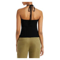 Aqua Cut-Out Halter Top by Vanessa Jane