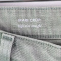 Ag Mari High Rise Cropped Slim Straight Jeans by Vanessa Jane