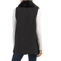MARTHA STEWART Faux Fur Fleece Vest, Size Medium by Vanessa Jane