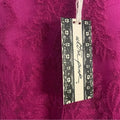 Ultra Pink Embroidered Tunic Top, Size Medium by Vanessa Jane