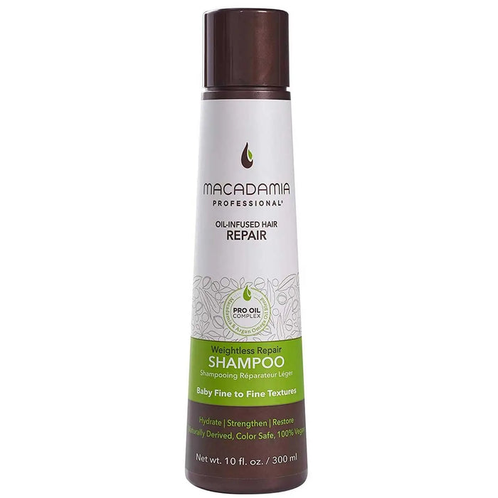 Macadamia Professional Hair Care Sulfate Paraben Free Natural Organic CrueltyFree Vegan Hair Products Weightless Hair Repair Shampoo by Price Is Right Miami