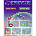Macard WiFi Extender Booster - 2023 Release Up to 74% Faster (Refurbished) by DailySale