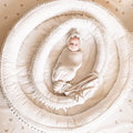 Macrame Oval Play Mat & Round Play Mat Bundle by Finn + Emma