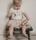 Macrame Swing & Love Dad Bodysuit Bundle by Finn + Emma