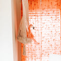 macrame toy hanging basket by Finn + Emma