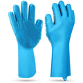 Magic Silicone Brush Dishwashing Gloves by DailySale