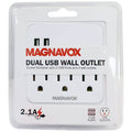 Magnavox Desk Top Multi-Functional Wall Outlet Surge Protector Charging Port by DailySale