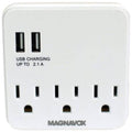 Magnavox Desk Top Multi-Functional Wall Outlet Surge Protector Charging Port by DailySale