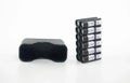 Magnetic AA 12 Pack Embedded with Cradle (Carbon Fiber) by Storacell