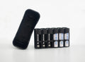 Magnetic AA 12 Pack Embedded with Cradle (Carbon Fiber) by Storacell