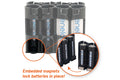 Magnetic AA 8 Pack (Carbon Fiber) by Storacell