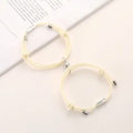 Magnetic Adjustable Simple Rope Couple Bracelet by DailySale