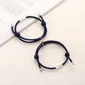 Magnetic Adjustable Simple Rope Couple Bracelet by DailySale