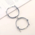 Magnetic Adjustable Simple Rope Couple Bracelet by DailySale