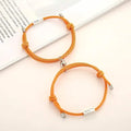 Magnetic Adjustable Simple Rope Couple Bracelet by DailySale
