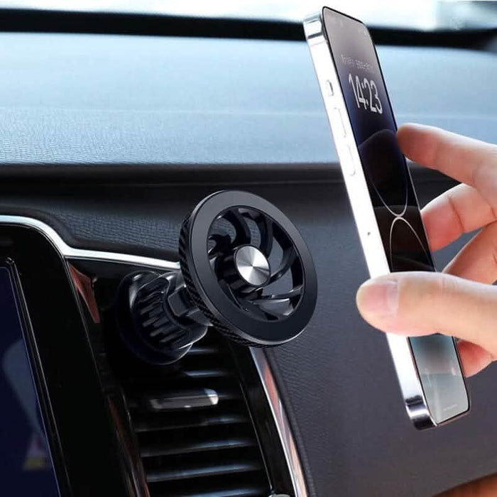 Magnetic Car Phone Holder Car Dashboard Air Vent Strong Magnetic Navigation Fixed Bracket by DailySale