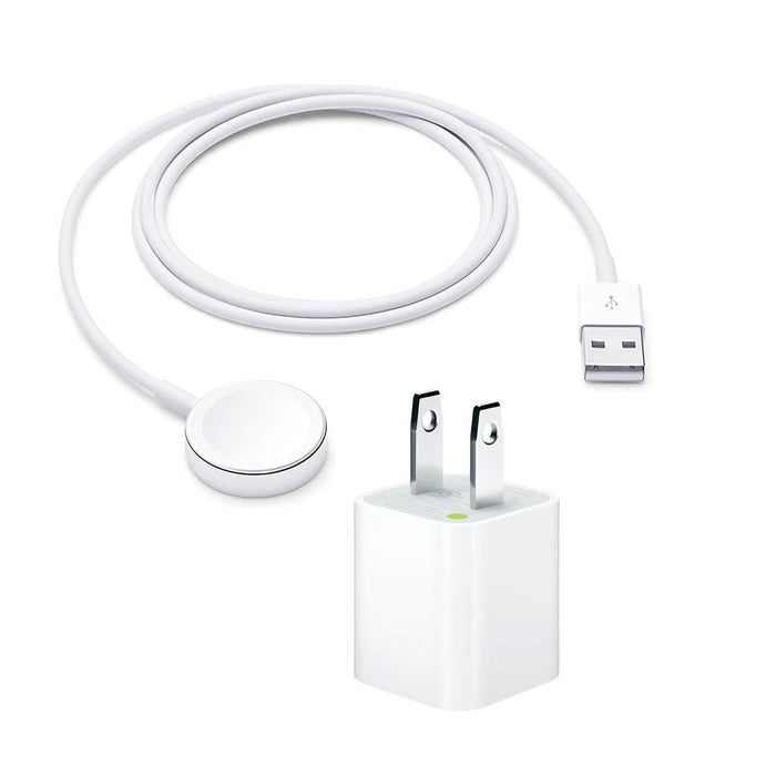 Magnetic Charging Cable for Apple Watch and 5W USB Power Adapter Charger by DailySale