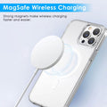 Magnetic Clear Phone Case Shockproof Transparent Phone Cover by DailySale