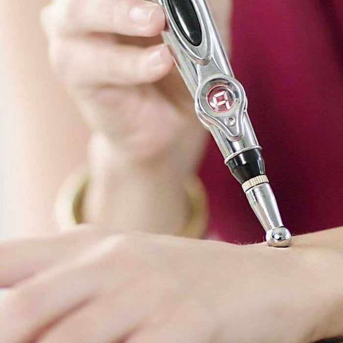 Magnetic Electric Acupuncture Meridians Laser Therapy Heal Massage Pen by DailySale