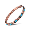 Magnetic Energy Therapy Pain Relief Copper Bracelet Unisex by DailySale