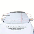 Magnetic Front Windscreen Sunshade Thickened Sunscreen Anti-UV Heat Insulation Snow Shield Cover by DailySale